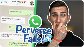 PERVERSE WhatsApp Chat FAILS 😳💦  Teil 1 [upl. by Resiak491]