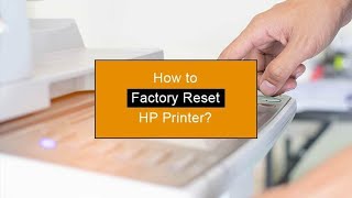 Reset HP Printer  How To Reset HP Printer [upl. by Eixam416]