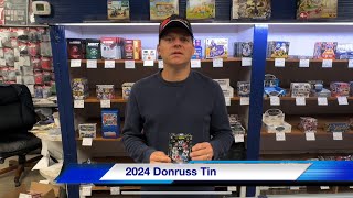 2024 Panini Donruss Football Tin Box Break [upl. by Sullecram]