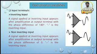 Operational Amplifier  OPAMP as inverting amplifier CH18 PHYSICS 12TH [upl. by Elamaj25]