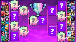 Legendary VS Epic Cards Who Is The Best  Clash Royale Tournament Of Duos [upl. by Bekha]