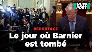 Michel Barnier censuré les coulisses d’une journée historique à l’Assemblée nationale [upl. by Jer]