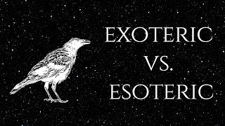 Differences between Esoteric and Exoteric Teachings [upl. by Harwin]