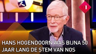 Hans Hogendoorn was bijna 50 jaar lang de stem van NOS Met het Oog op Morgen  Op1 [upl. by Cariotta]