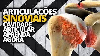 CAVIDADE ARTICULAR ARTICULAÇÃO SINOVIAL [upl. by Airottiv102]