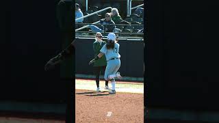 Maddy Dodig 3Run HR vs Buffalo  Binghamton Softball [upl. by Nwadahs]