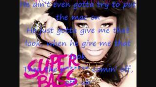 Nicki Minaj  Super Bass Lyrics Clean Version [upl. by Solomon]