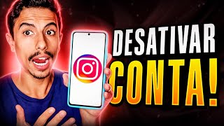 Como DESATIVAR CONTA do INSTAGRAM TEMPORARIAMENTE  Atualizado [upl. by Annairdna995]