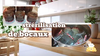 stérilisation de bocaux pour de longues conservations daliments périssable [upl. by Berni212]