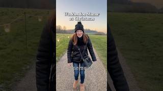 Christmas at Waddesdon travel Christmas Waddesdon londonchristmas Christmaslondon foodie [upl. by Kamat393]