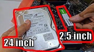 Evolution of Hard disk from 24 inch to 25 inch – amazing technologies [upl. by Ahtnams]