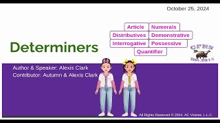 Determiners [upl. by Ailemaj]