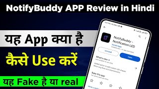 notifybuddy notification led app kaise use kare  notifybuddy notification led app [upl. by Yrbua]