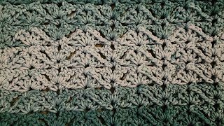 The Coming Up Shells Stitch  Crochet Tutorial [upl. by Rastus836]