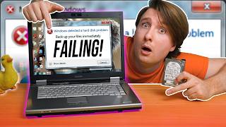 Using A Laptop With A FAILING Hard Drive [upl. by Felipa]