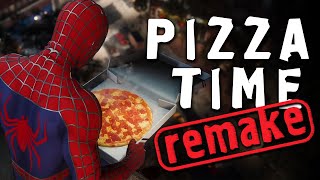 SpiderMan 2 The Game  MUSIC REMAKE  Pizza Theme [upl. by Kondon441]