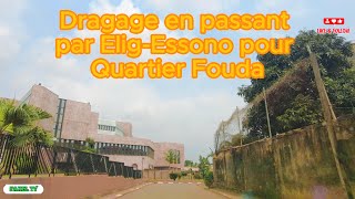 Driving Tour from Dragage to Quartier Fouda in YaoundeCameroon [upl. by Rotberg]