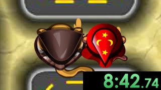 So I tried speedrunning Bloons Tower Defense 4 and created the perfect synergy [upl. by Maxim]