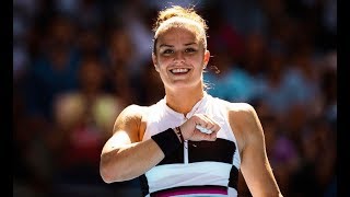 AO 2019  Maria Sakkari Vs Jelena Ostapenko R1 HIGHLIGHTS [upl. by Jelsma]