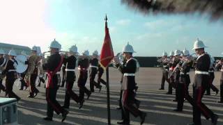 Royal Marine Young Officers Passout Parade 2012 [upl. by Eciruam]