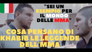 Khabib Nurmagomedov  Cosa dicono di lui allenatori leggende e fighter UFC  Parte 2 ITA [upl. by Isyak]