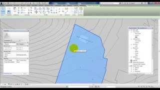 Revit 2014Site modelling  part 2 [upl. by Elocyn]