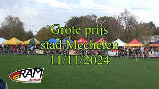 Grote prijs stad Mechelen RAM atletiek 11112024 [upl. by Munster426]