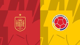 ESPAGNE vs COLOMBIE  INTERNATIONAL FRIENDLY 2024  Full Match  Efootball Prediction [upl. by Hymie987]