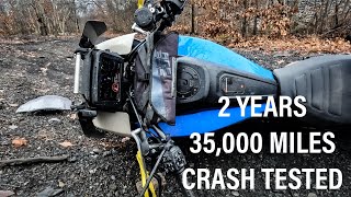 HarleyDavidson Pan America 35000 Mile Crash Test Review [upl. by Nyrrat72]