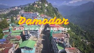 Gangtok Ropeways Sikkim  Damodar Ropway journey  roapway [upl. by Ynots865]