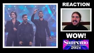 Il Volo  Capolavoro  Sanremo 2024 🇮🇹 REACTION [upl. by Rafiq394]