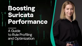 Boosting Suricata Performance A Guide to Rule Profiling and Optimization [upl. by Nicolis]