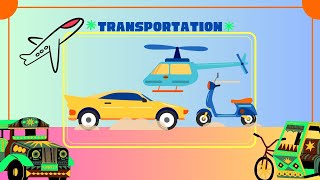 quotLets Go Learning About Different Types of Transportation for Kids [upl. by Howund]