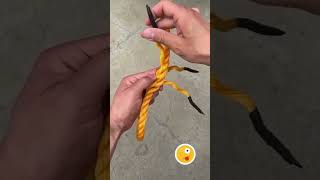 Rope splicing how to splicing rope [upl. by Arianne774]