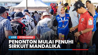 🔴 RAMAI Penonton Mulai Berdatangan di Hari Kedua Balap MotoGP [upl. by Aninad]