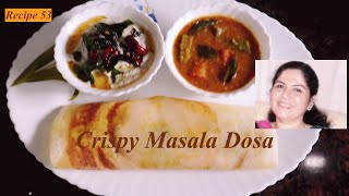 Masala Dosa Recipe  How to Make Masala Dosa  Masala Dosa recipe in Malayalam Tutorial [upl. by Schreib]