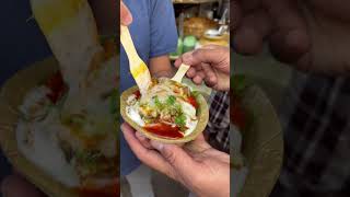 Dahi khasta koachori chaat varanasifood indianstreetfood desieats chatlover banarasfood [upl. by Hamer]