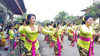 Rejang Renteng ring Banjar Lebah Marga Tabanan [upl. by Mathe845]