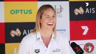 Emily Seebohm 2017 Trials Pre Meet Interview [upl. by Pearl]