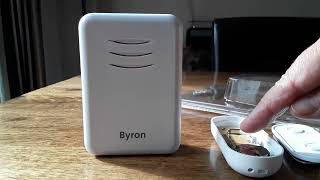 Byron wireless doorbell No ring chimes here is the solution😊 [upl. by Eugatnom9]