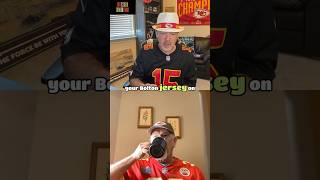 Chiefs lucky Jersey and instant results chiefskingdom chiefs shorts youtubeshorts [upl. by Nosyarg]