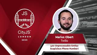 Marius Obert  422 Unprocessable Entity Suspicious Phone Number twilio [upl. by Philly]