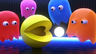 Lego Pacman Animation [upl. by Leachim486]