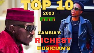 Zambias Top 10 Richest Musicians 2023 💰  Net Worth Revealed ZambianMusic RichestMusiciansquot [upl. by Cynarra]