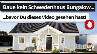 Schwedenhaus Bungalow Fallstricke amp Preise die schönsten Bungalows [upl. by Earvin]