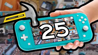 25 СПОСОБОВ РАЗБИТЬ NINTENDO SWITCH LITE [upl. by Pernick]