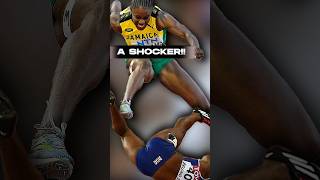 Track And Field Most Shocking Gold For Jamaica viralvideofypshortsvideotrackandfield [upl. by Elidad242]