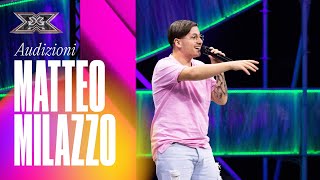 Matteo Milazzo fa divertire i giudici con BAMBOLA  X Factor 2021  AUDIZIONI 2 [upl. by Gnuy775]