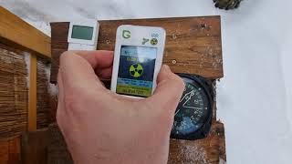 Greentest ECO vs Noname geigermüller radioactivity tester [upl. by Eniron286]