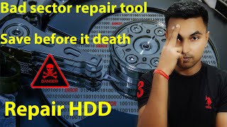 Remove Bad Sectors From Hard Disk  How to Repair Hard Disk Error at Home  Bad Sector Repair [upl. by Milewski513]